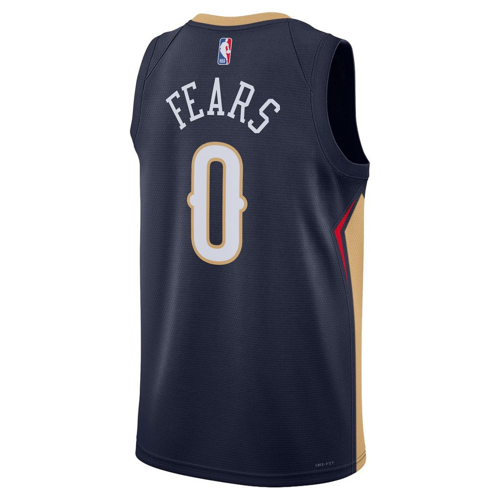 Jeremiah Fears New Orleans Pelicans Nike Unisex Swingman Jersey - Icon Edition - Navy | NBA Fan Gear