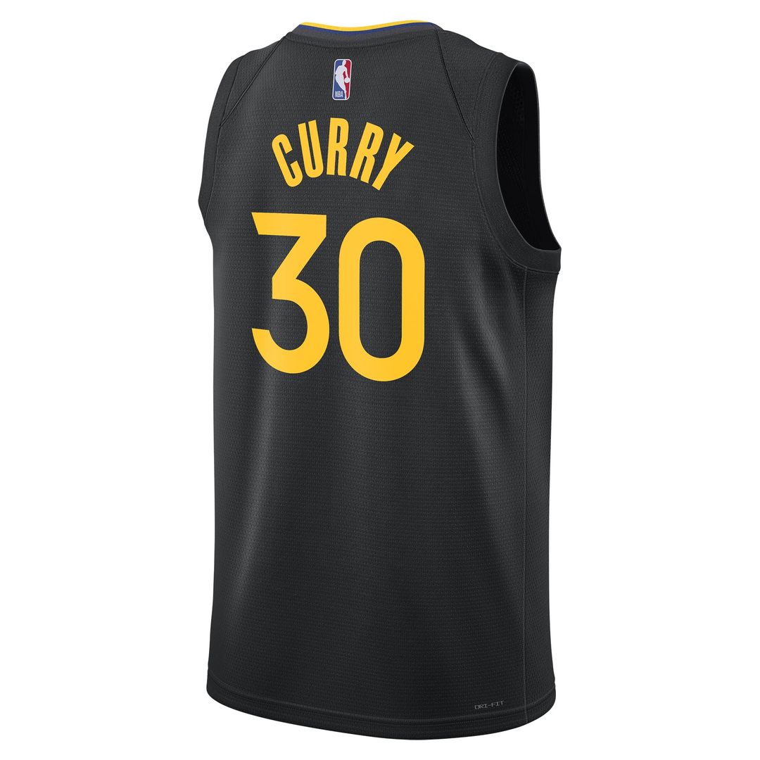 Stephen Curry Golden State Warriors Jordan Brand Unisex 2024/ 25 Swingman Jersey - Statement Edition - Black | NBA Fan Gear