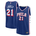 Joel Embiid Philadelphia 76ers Fanatics Fast Break Replica Jersey - Icon Edition - Royal | NBA Fan Gear