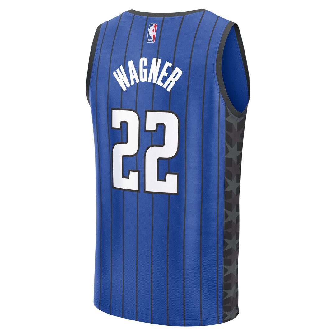 Franz Wagner Orlando Magic Fanatics Fast Break Replica Player Jersey - Statement Edition - Blue | NBA Fan Gear