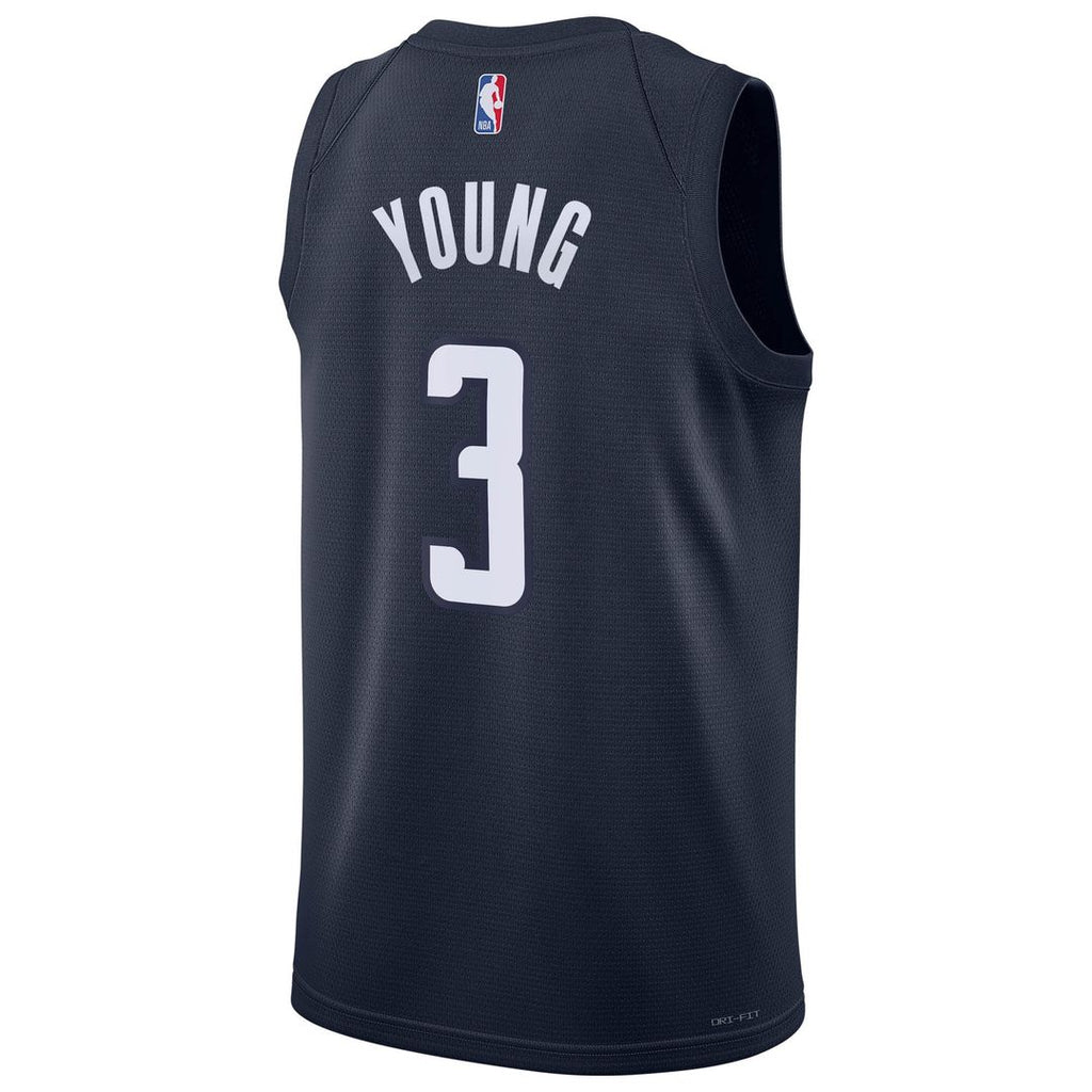 Trae Young Washington Wizards Jordan Brand Unisex Swingman Jersey - Statement Edition - Navy | NBA Fan Gear