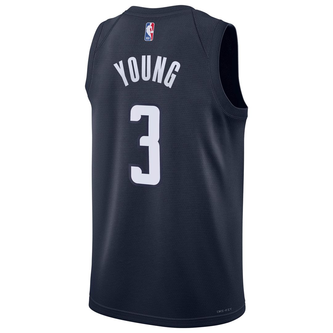 Trae Young Washington Wizards Jordan Brand Unisex Swingman Jersey - Statement Edition - Navy | NBA Fan Gear