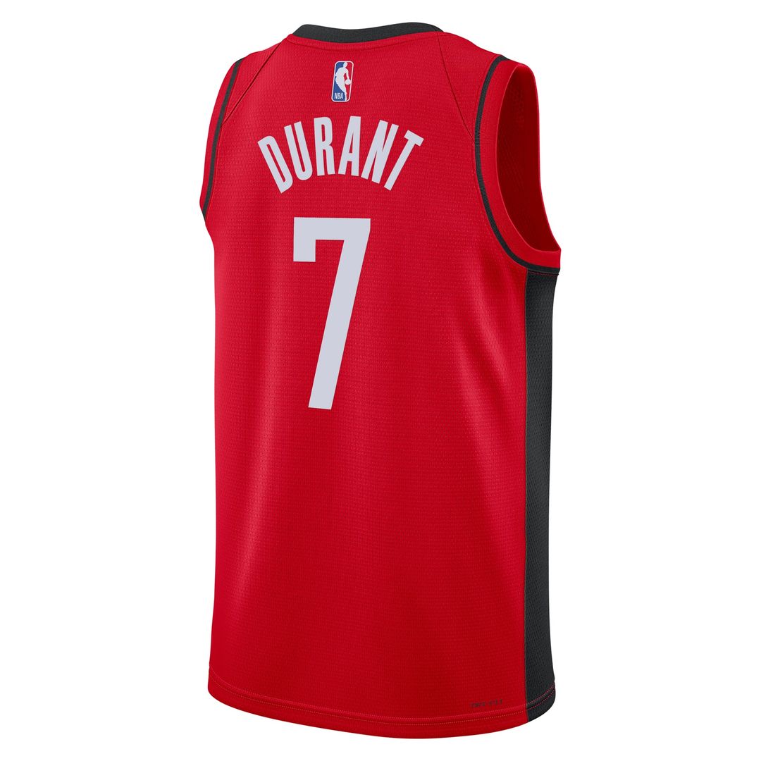 Kevin Durant Houston Rockets Nike Unisex Swingman Player Jersey - Icon Edition - Red | NBA Fan Gear