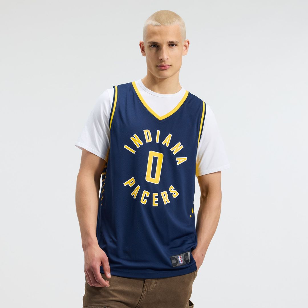 Tyrese Haliburton Indiana Pacers Fanatics Fast Break Replica Jersey - Navy - Icon Edition | NBA Fan Gear