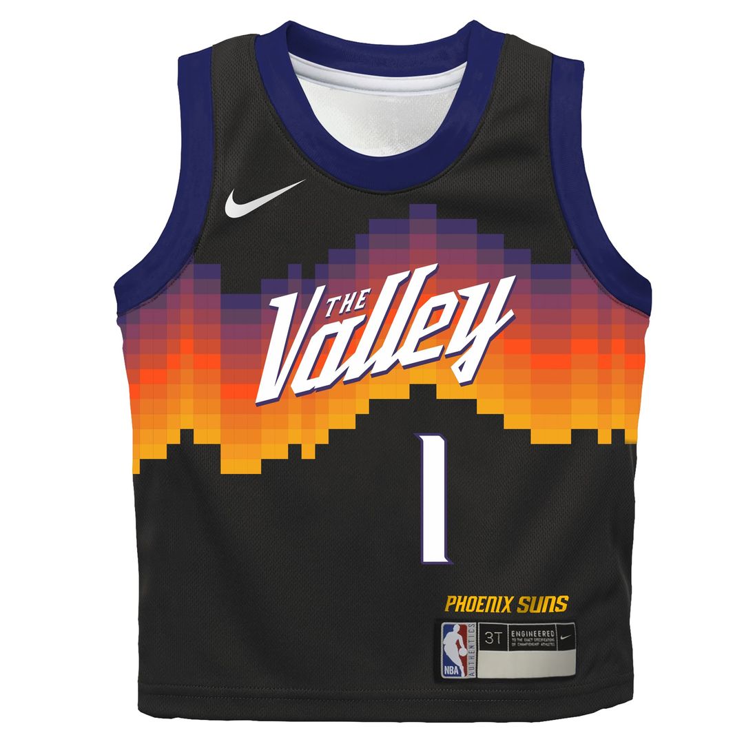 Devin Booker Phoenix Suns Nike Infant 2025/ 26 City Edition Swingman Jersey - Black | NBA Fan Gear