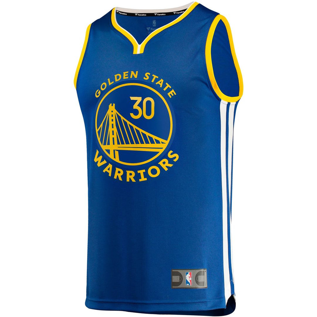 Stephen Curry Golden State Warriors Fanatics Big & Tall Fast Break Player Jersey - Royal - Icon Edition | NBA Fan Gear