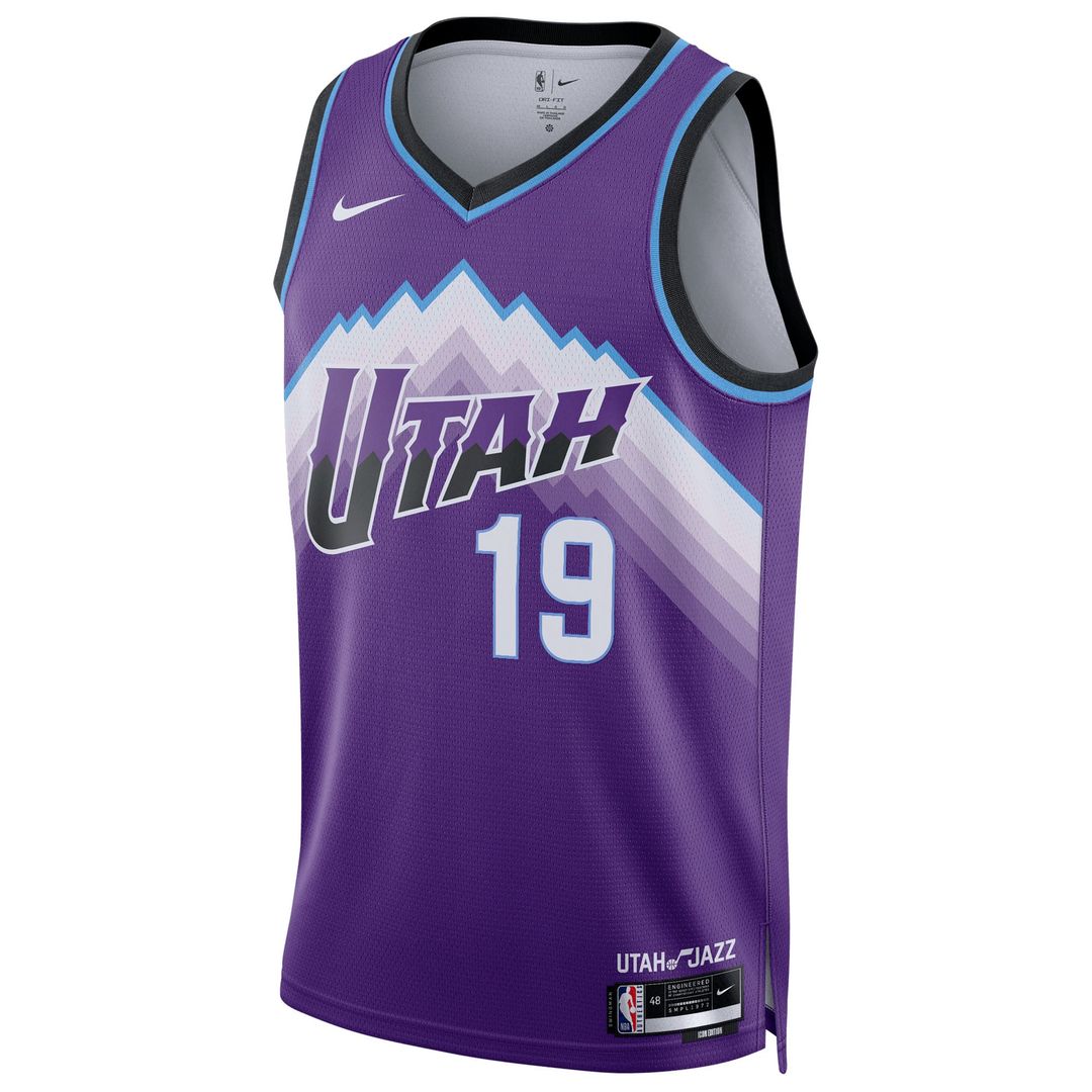 Ace Bailey Utah Jazz Nike Unisex Swingman Jersey - Icon Edition - Purple | NBA Fan Gear