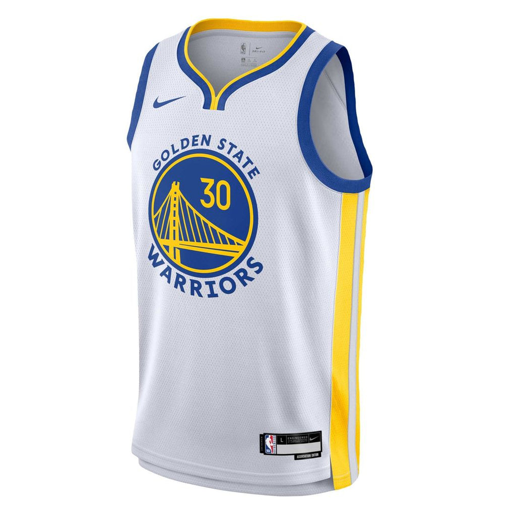 Stephen Curry Golden State Warriors Nike Youth Swingman Jersey - Association Edition - White | NBA Fan Gear