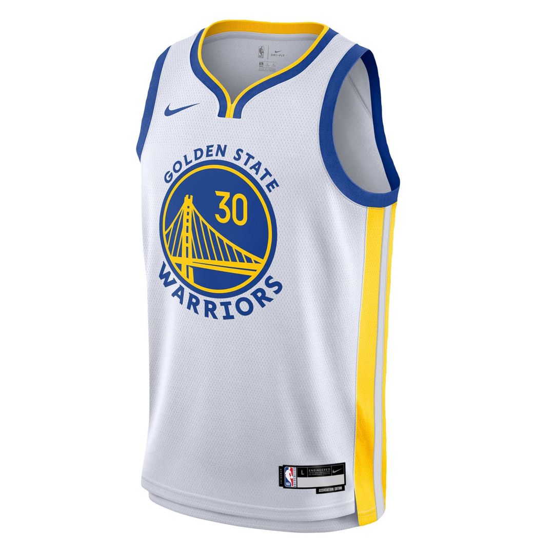 Stephen Curry Golden State Warriors Nike Youth Swingman Jersey - Association Edition - White | NBA Fan Gear