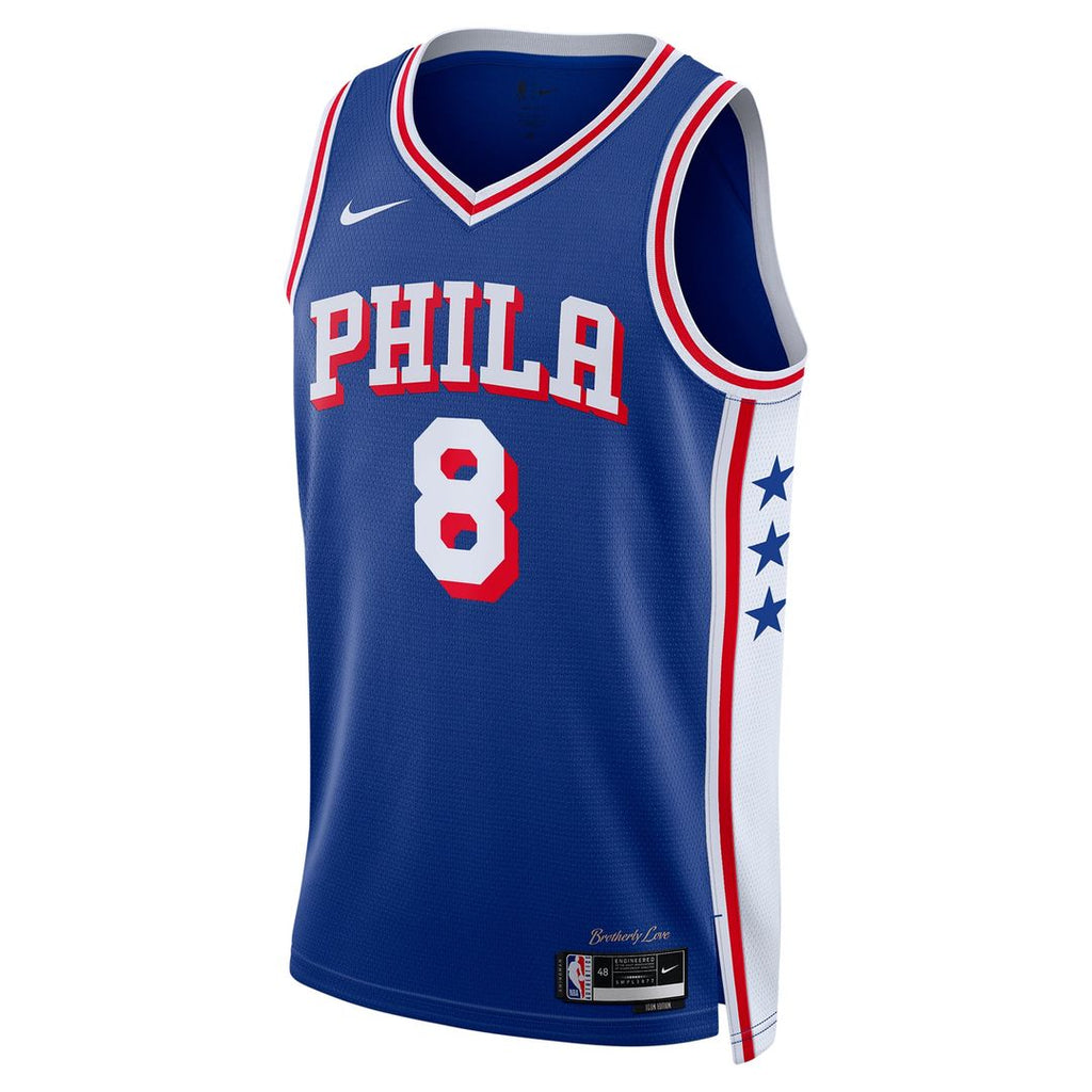 Paul George Philadelphia 76ers Nike Unisex 2024 Offseason Addition Nike Swingman Jersey - Royal | NBA Fan Gear