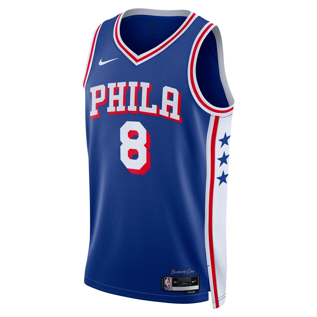 Paul George Philadelphia 76ers Nike Unisex 2024 Offseason Addition Nike Swingman Jersey - Royal | NBA Fan Gear