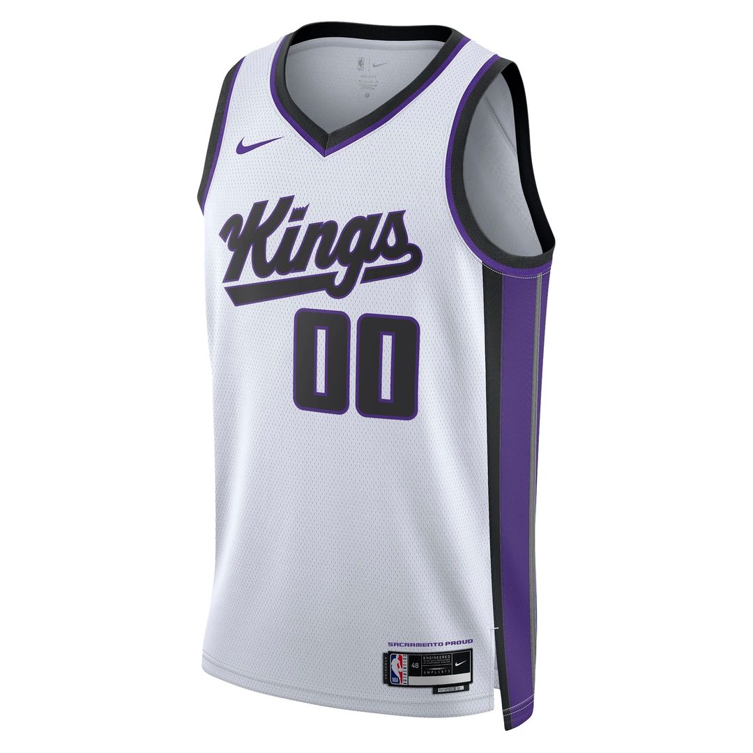 Sacramento Kings Nike Unisex Swingman Custom Jersey - Association Edition - White | NBA Fan Gear