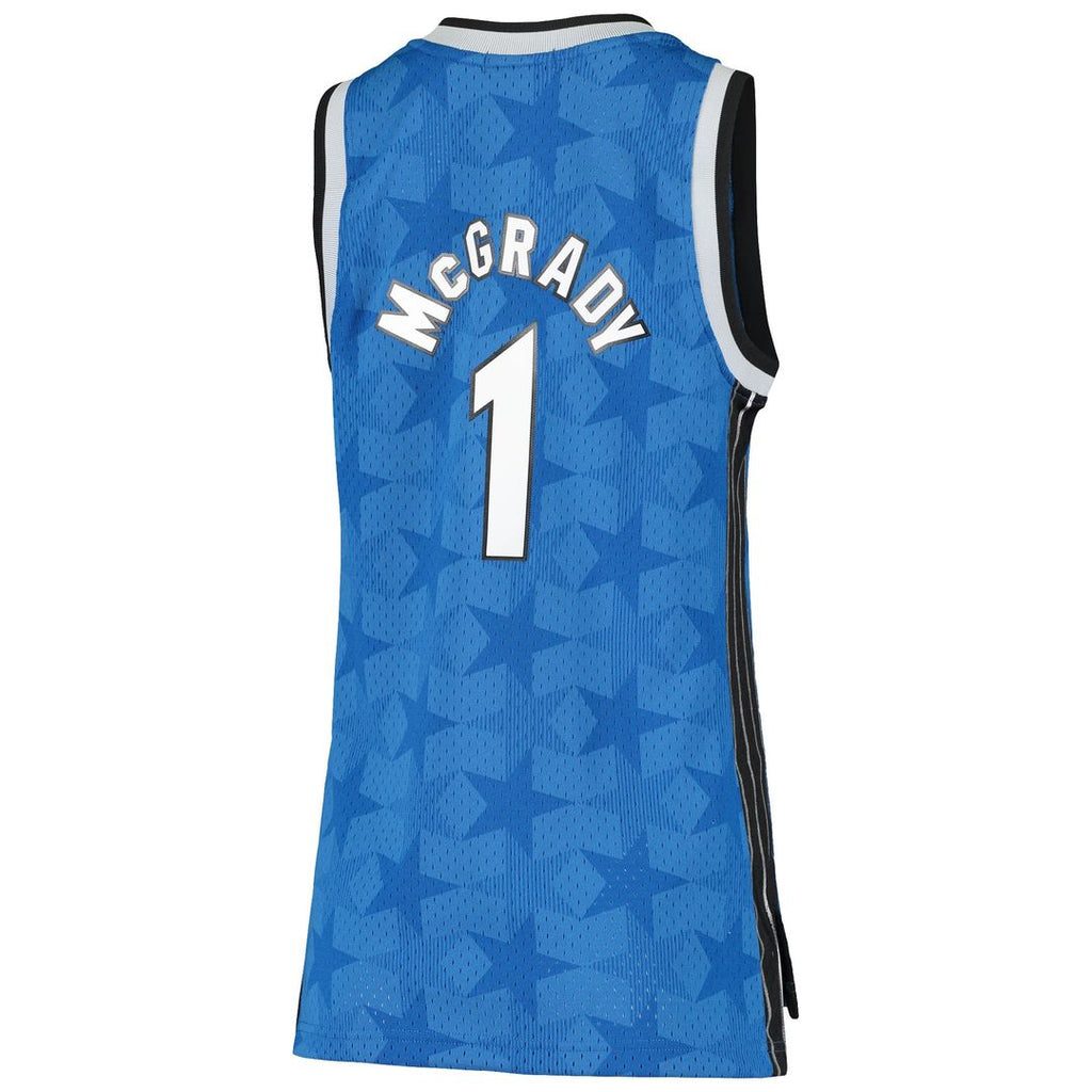 Tracy McGrady Orlando Magic Mitchell & Ness Women's 2000/ 01 Hardwood Classics Swingman Jersey - Blue | NBA Fan Gear