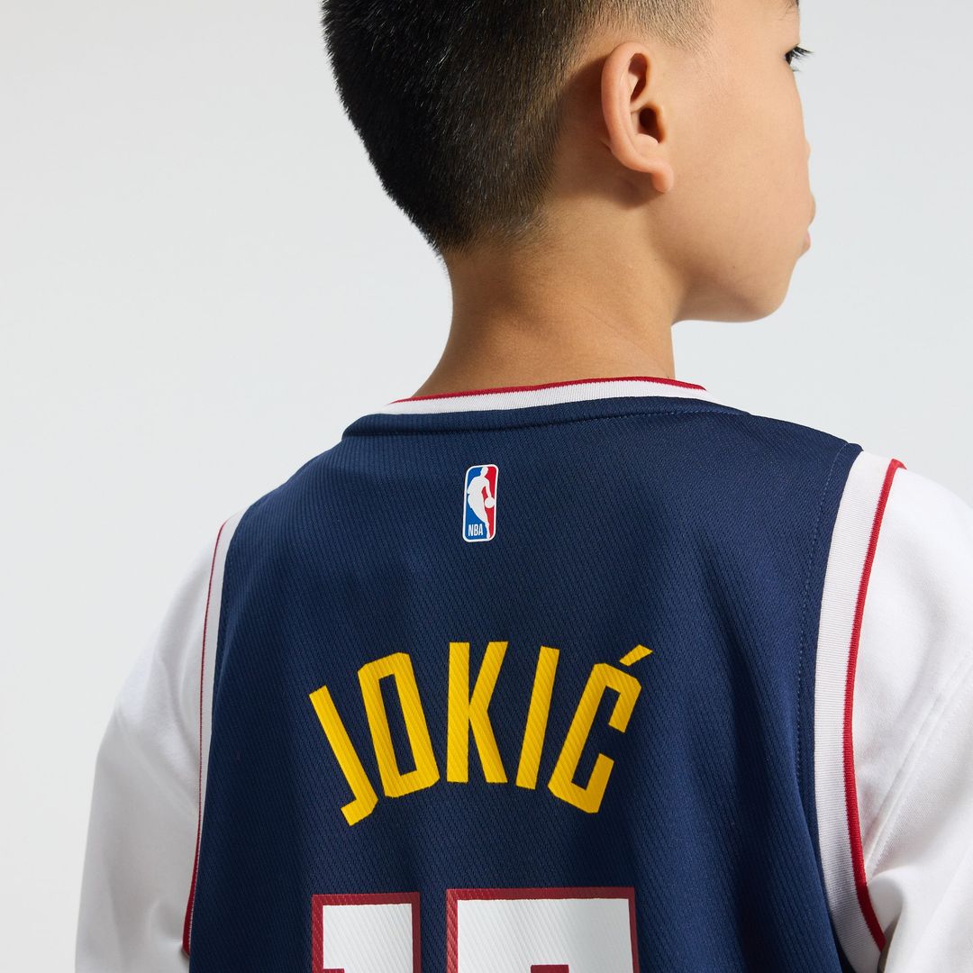 Nikola Jokic Denver Nuggets Fanatics Youth Fast Break Replica Player Jersey - Icon Edition - Navy | NBA Fan Gear