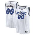 Orlando Magic Fanatics Youth Fast Break Replica Custom Jersey - Association Edition - White | NBA Fan Gear
