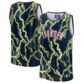Oklahoma City Thunder NBA & KidSuper Studios by Fanatics Unisex Hometown Jersey - Black | NBA x KidSuper Fan Gear
