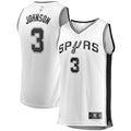 Keldon Johnson San Antonio Spurs Fanatics Fast Break Association Jersey - White | NBA Fan Gear