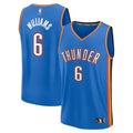Jaylin Williams Oklahoma City Thunder Fanatics Fast Break Replica Player Jersey - Icon Edition - Blue | NBA Fan Gear