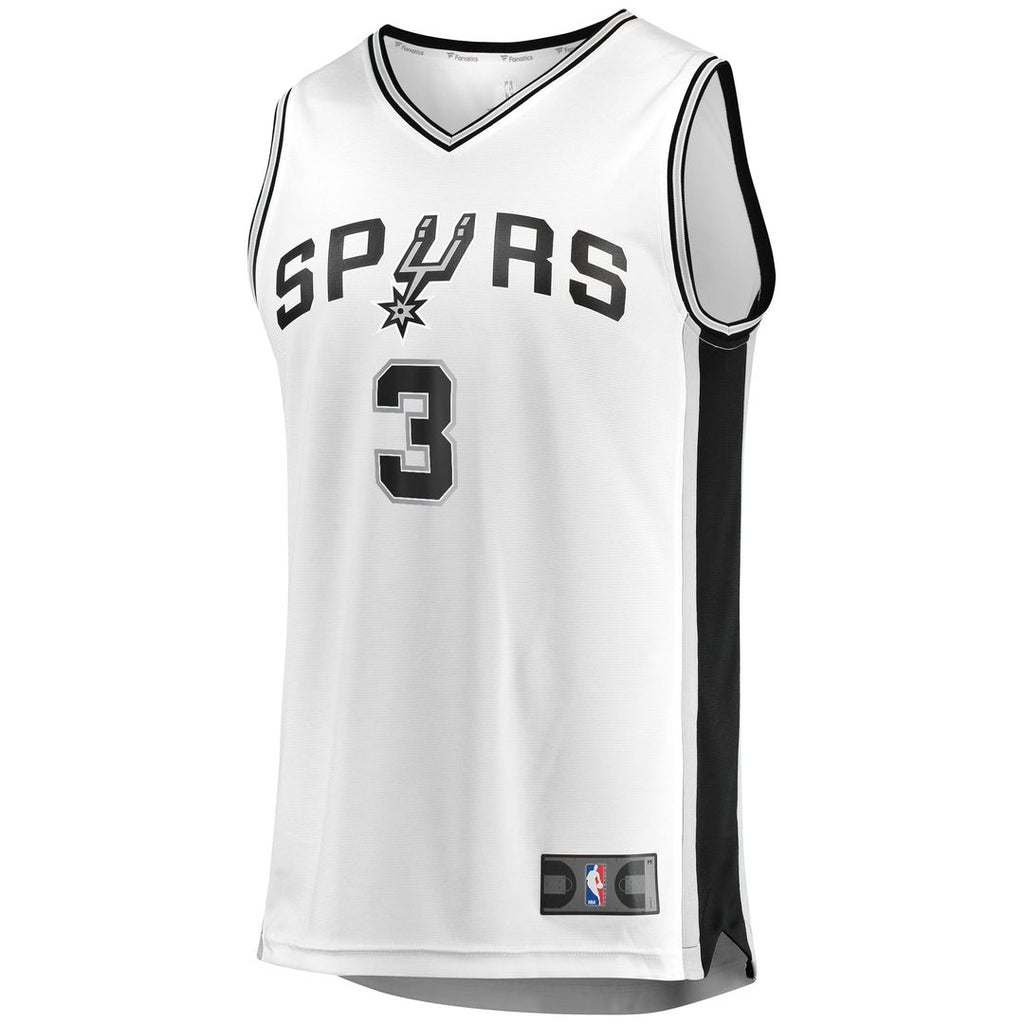 Keldon Johnson San Antonio Spurs Fanatics Fast Break Association Jersey - White | NBA Fan Gear