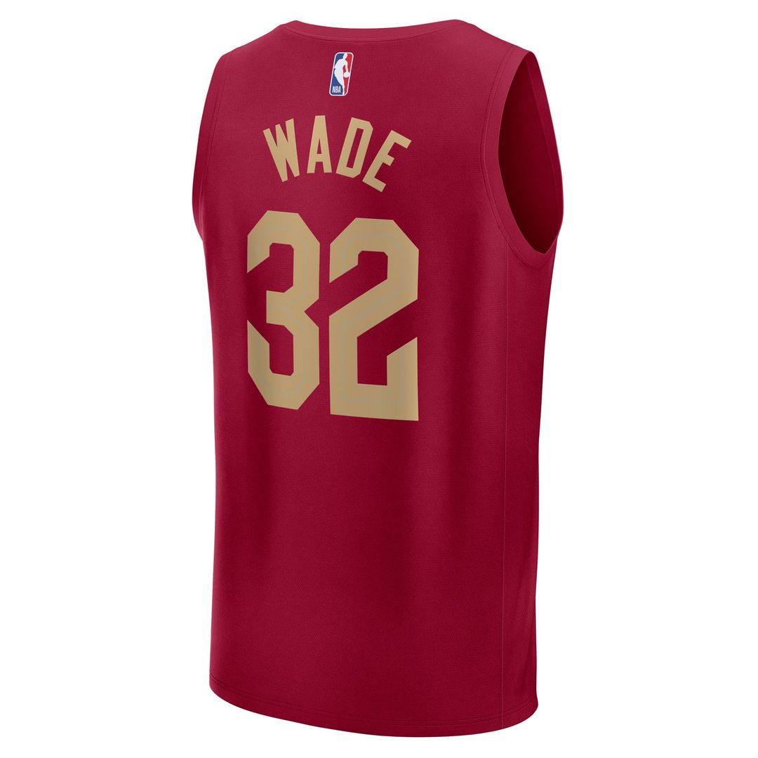 Dean Wade Cleveland Cavaliers Fanatics Fast Break Player Jersey - Icon Edition - Wine | NBA Fan Gear