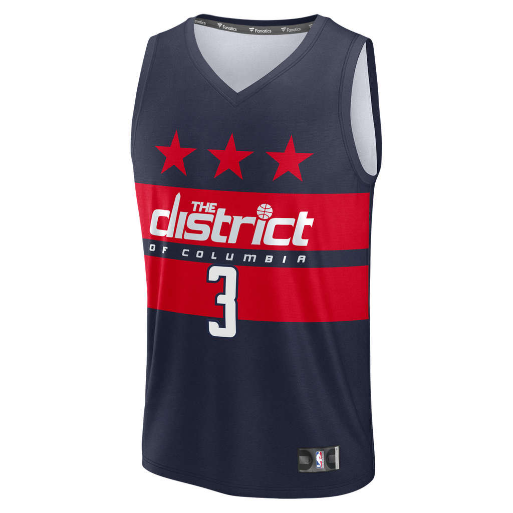 Trae Young Washington Wizards Fanatics Fast Break - Statement Edition - Navy | NBA Fan Gear