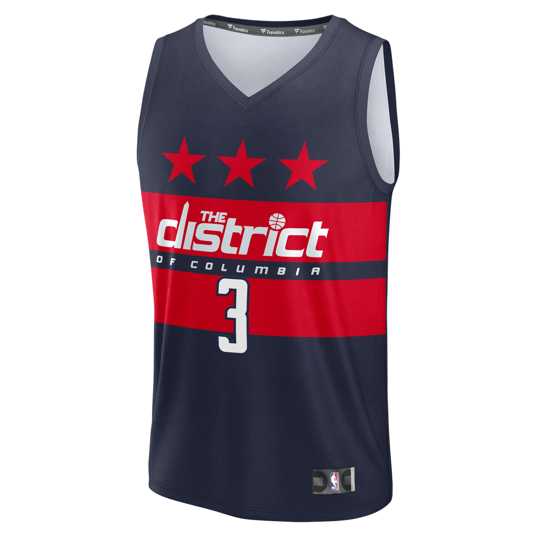 Trae Young Washington Wizards Fanatics Fast Break - Statement Edition - Navy | NBA Fan Gear