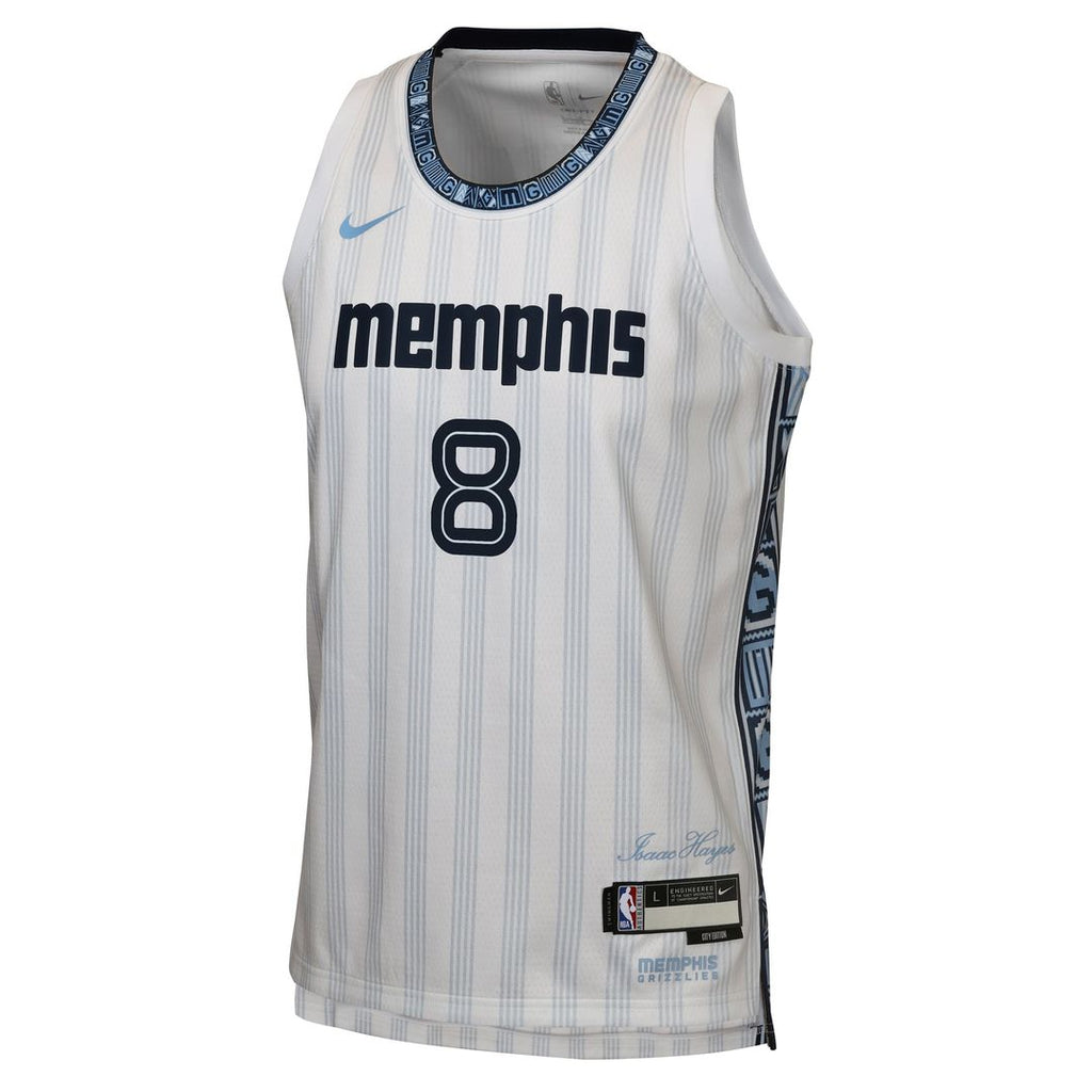 Jaren Jackson Jr. Memphis Grizzlies Nike Youth 2025/ 26 City Edition Swingman Jersey - White | NBA Fan Gear