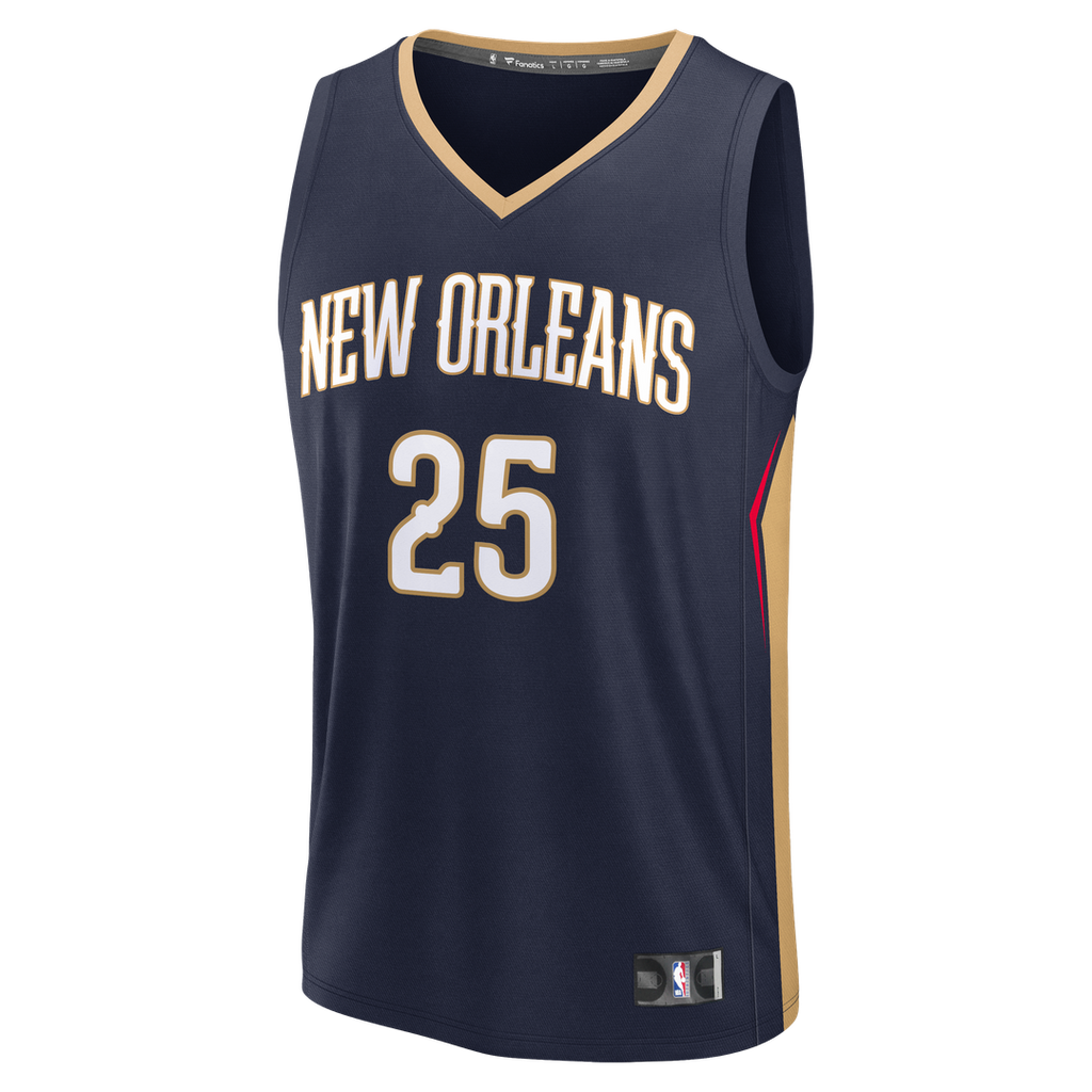 Trey Murphy III New Orleans Pelicans Fanatics Fast Break Replica Jersey - Navy - Icon Edition | NBA Fan Gear