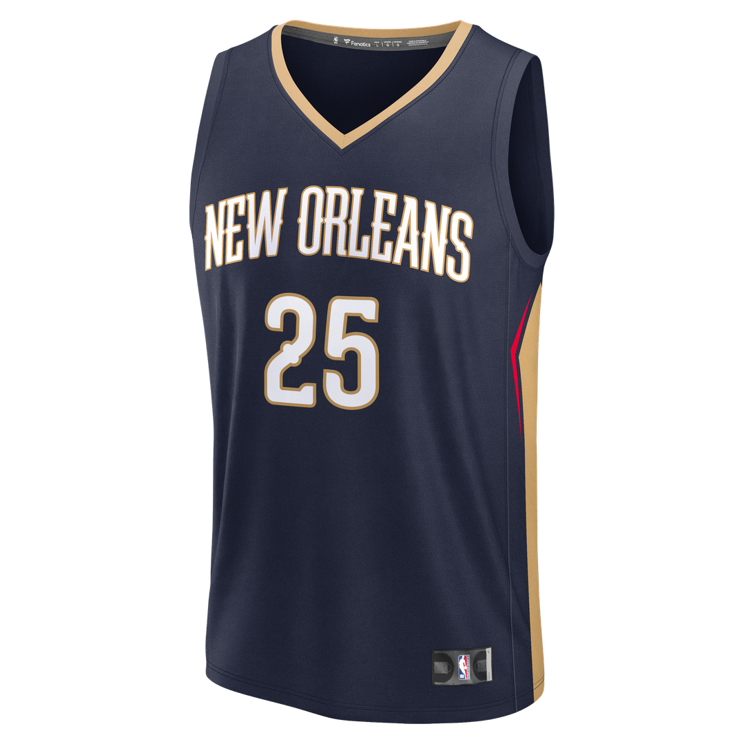 Trey Murphy III New Orleans Pelicans Fanatics Fast Break Replica Jersey - Navy - Icon Edition | NBA Fan Gear