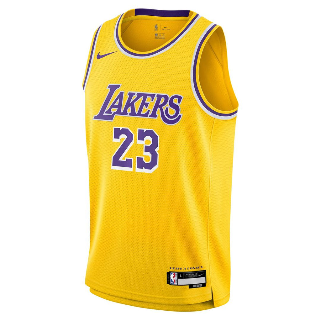 LeBron James Los Angeles Lakers Nike Youth Swingman Jersey - Icon Edition - Gold | NBA Fan Gear