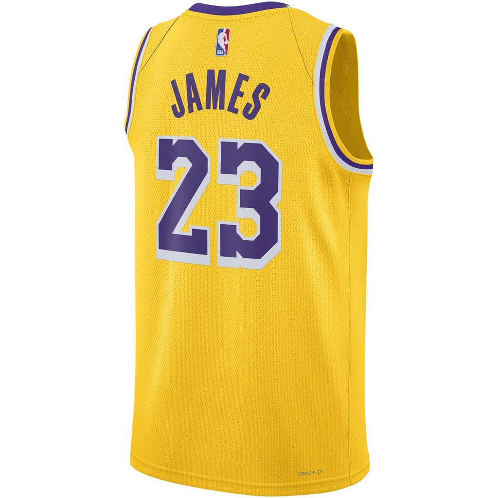 LeBron James Los Angeles Lakers Nike Unisex Swingman Jersey - Icon Edition - Gold | NBA Fan Gear