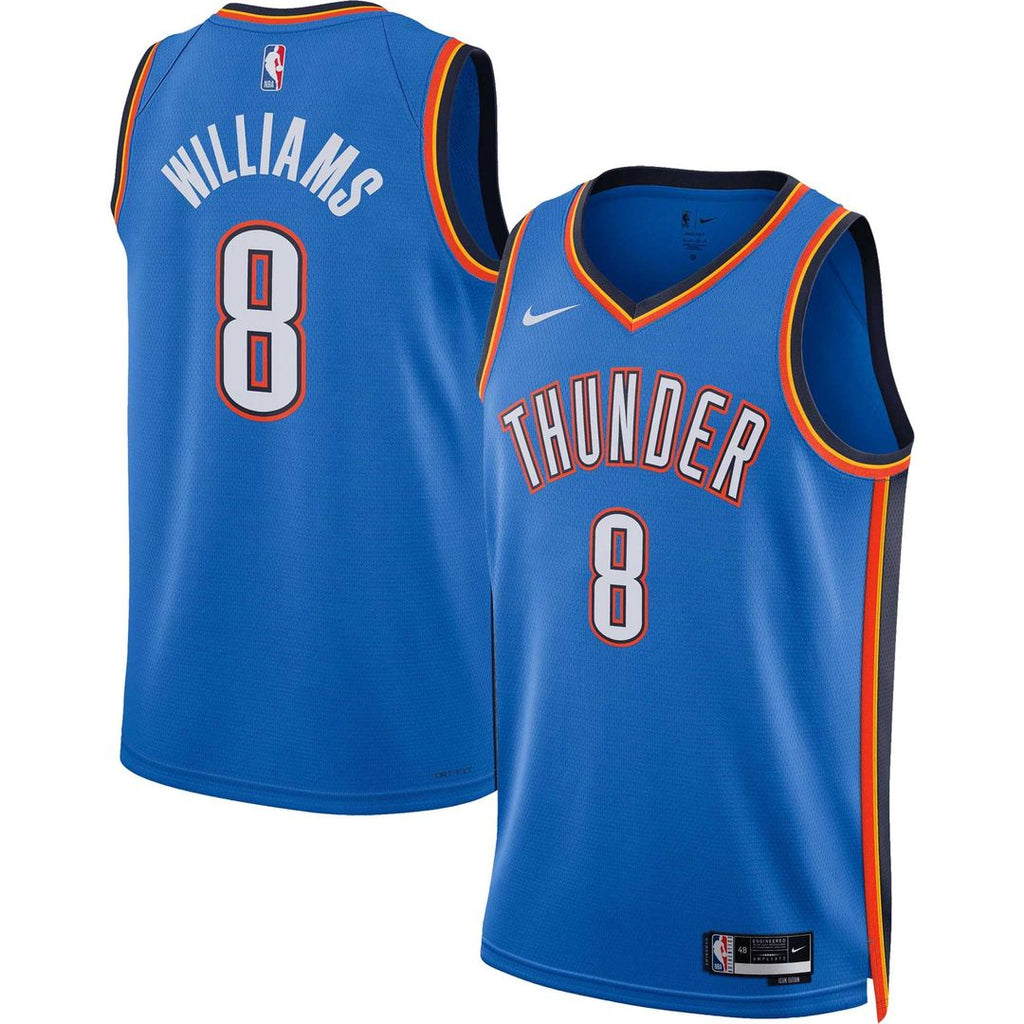 Jalen Williams Oklahoma City Thunder Nike Unisex Swingman Jersey - Icon Edition - Blue | NBA Fan Gear