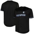 Memphis Grizzlies Profile Big & Tall Pop Jersey - Black | NBA Fan Gear