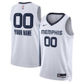 Memphis Grizzlies Nike Unisex Swingman Custom Jersey White - Association Edition | NBA Fan Gear