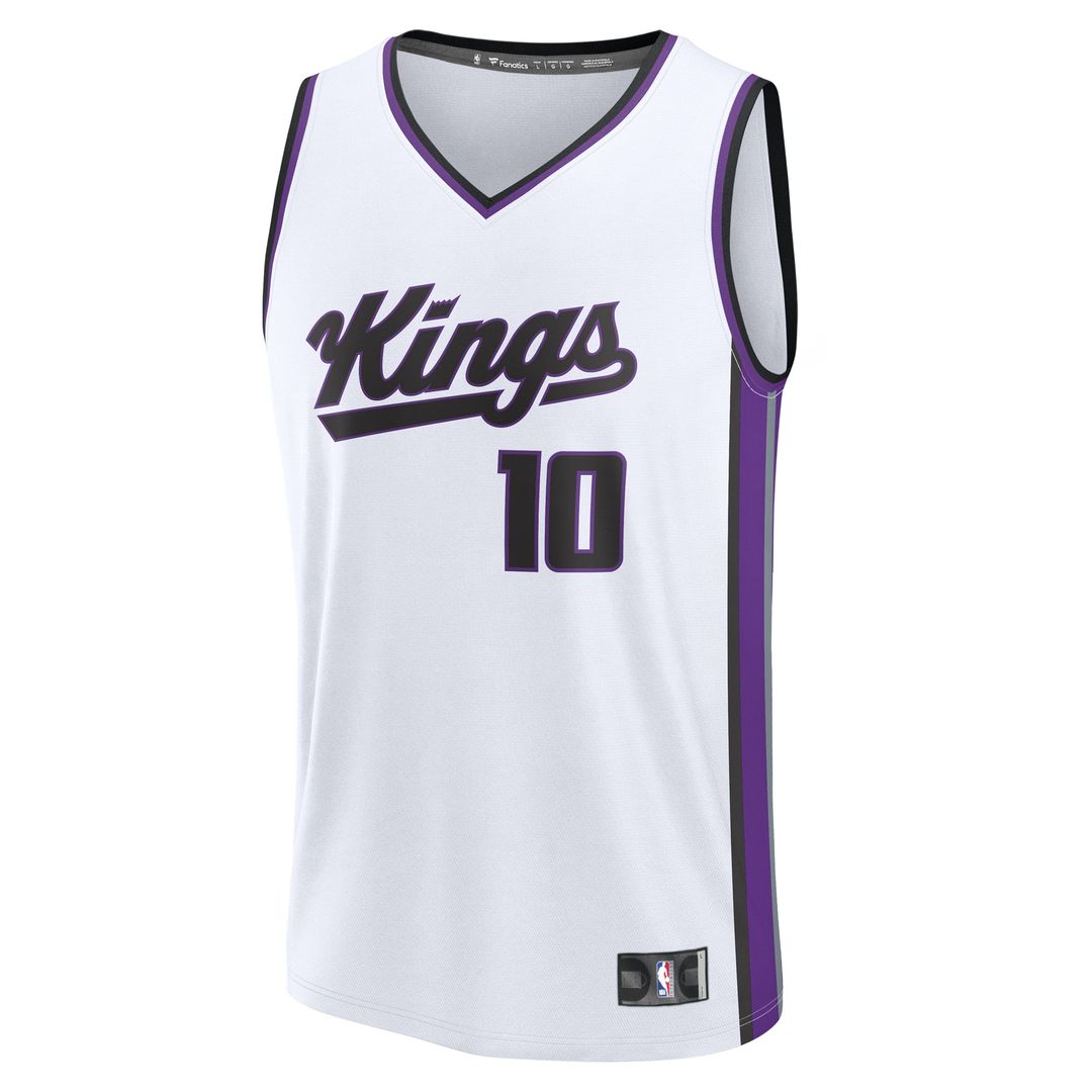 DeMar DeRozan Sacramento Kings Fanatics Fast Break Replica Player Jersey - Association Edition - White | NBA Fan Gear