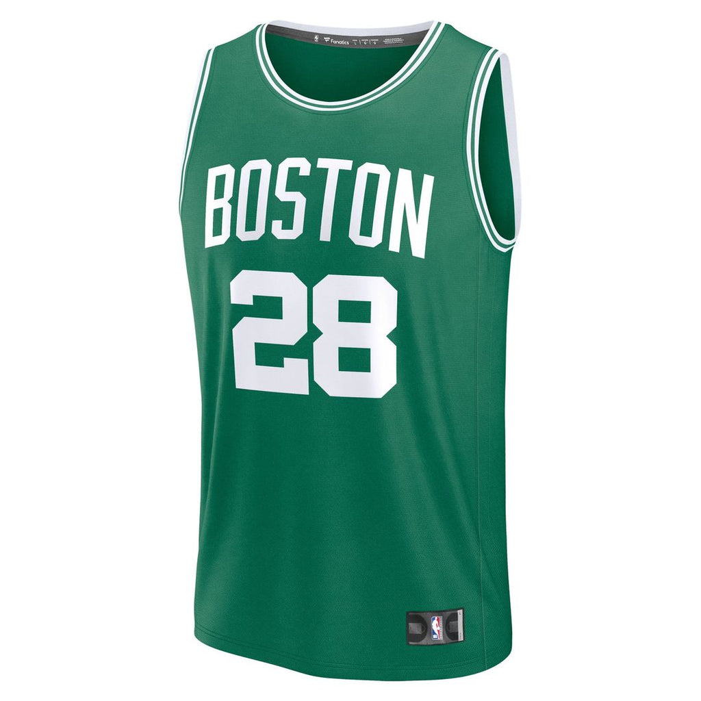 Hugo Gonzalez Boston Celtics Fanatics Youth 2025 NBA Draft First Round Pick Fast Break Replica Jersey - Icon Edition - Kelly Green | Fan Gear