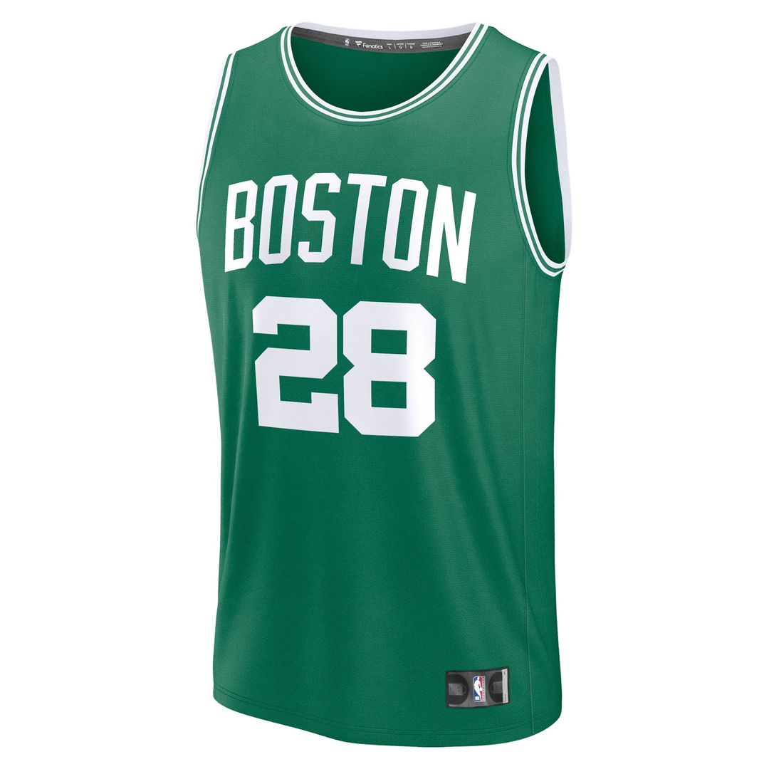 Hugo Gonzalez Boston Celtics Fanatics Youth 2025 NBA Draft First Round Pick Fast Break Replica Jersey - Icon Edition - Kelly Green | Fan Gear