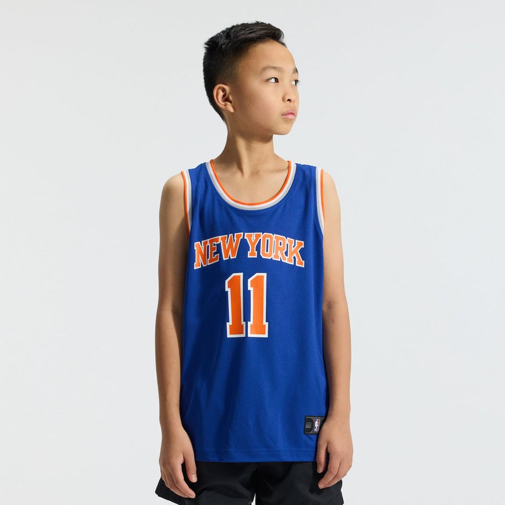Jalen Brunson New York Knicks Fanatics Youth Fast Break Replica Player Jersey - Icon Edition - Blue | NBA Fan Gear