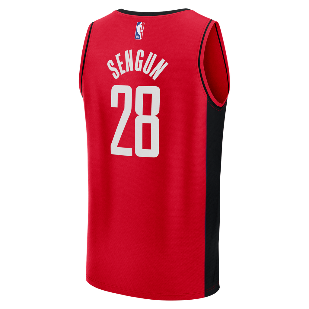 Alperen Şengün Houston Rockets Fanatics Fast Break Replica Jersey - Red - Icon Edition | NBA Fan Gear
