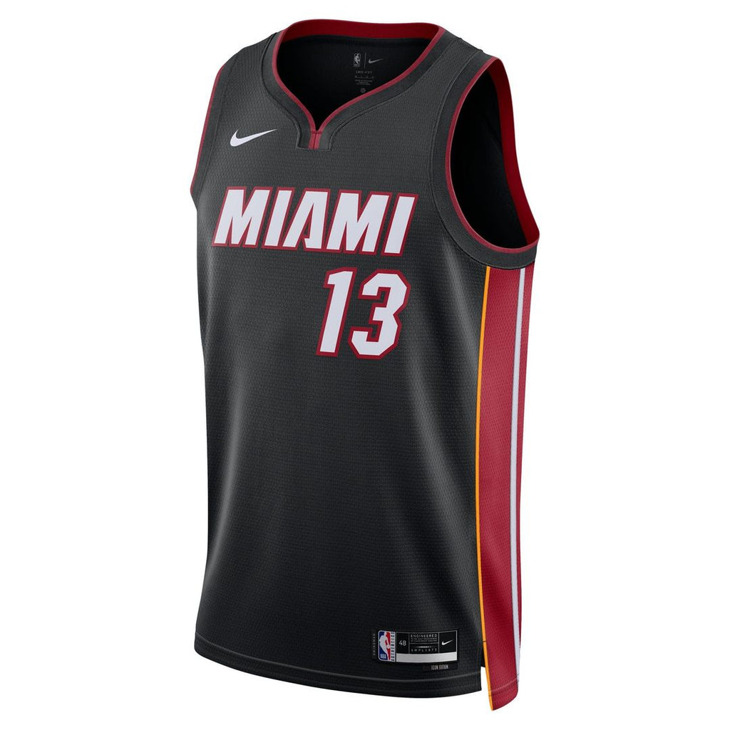 Bam Adebayo Miami Heat Nike Unisex Swingman Jersey - Icon Edition - Black | NBA Fan Gear