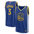 Will Richard Golden State Warriors Fanatics Fast Break Replica Jersey - Blue - Icon Edition | NBA Fan Gear