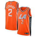 Kawhi Leonard LA Clippers Nike Unisex 2025/ 26 Swingman Jersey - Orange - City Edition | NBA Fan Gear