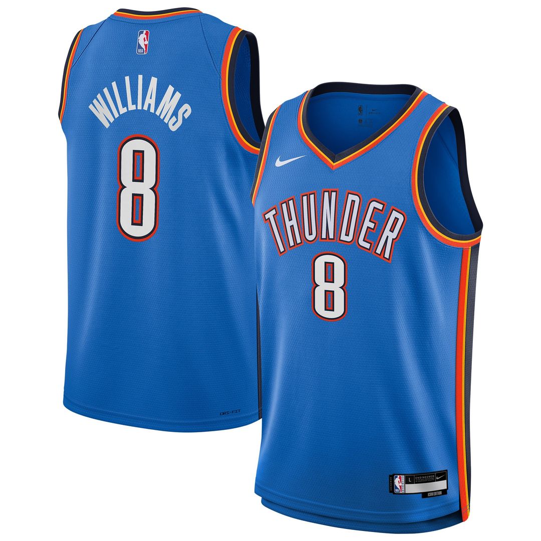 Jalen Williams Oklahoma City Thunder Nike Youth Swingman Jersey - Icon Edition - Blue | NBA Fan Gear