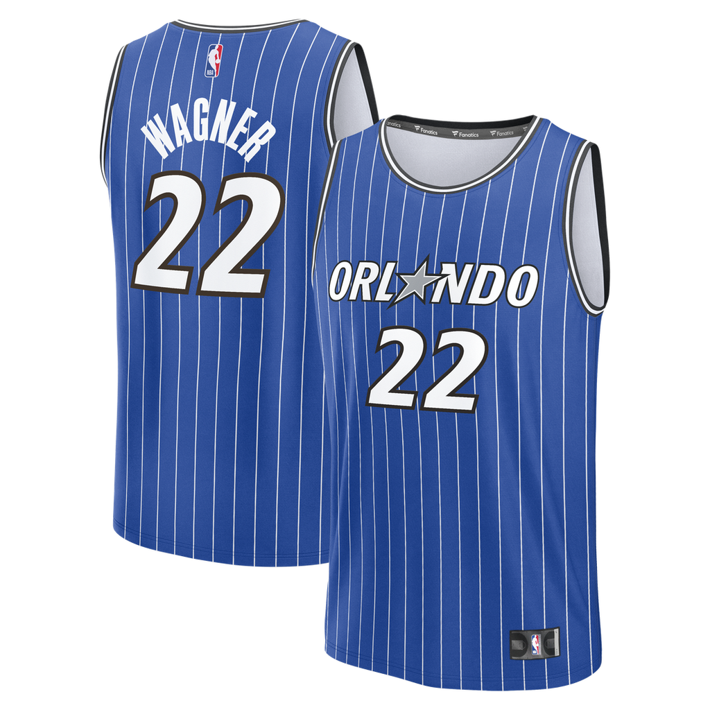 Franz Wagner Orlando Magic Fanatics Fast Break Replica Player Jersey - Icon Edition - Blue | NBA Fan Gear