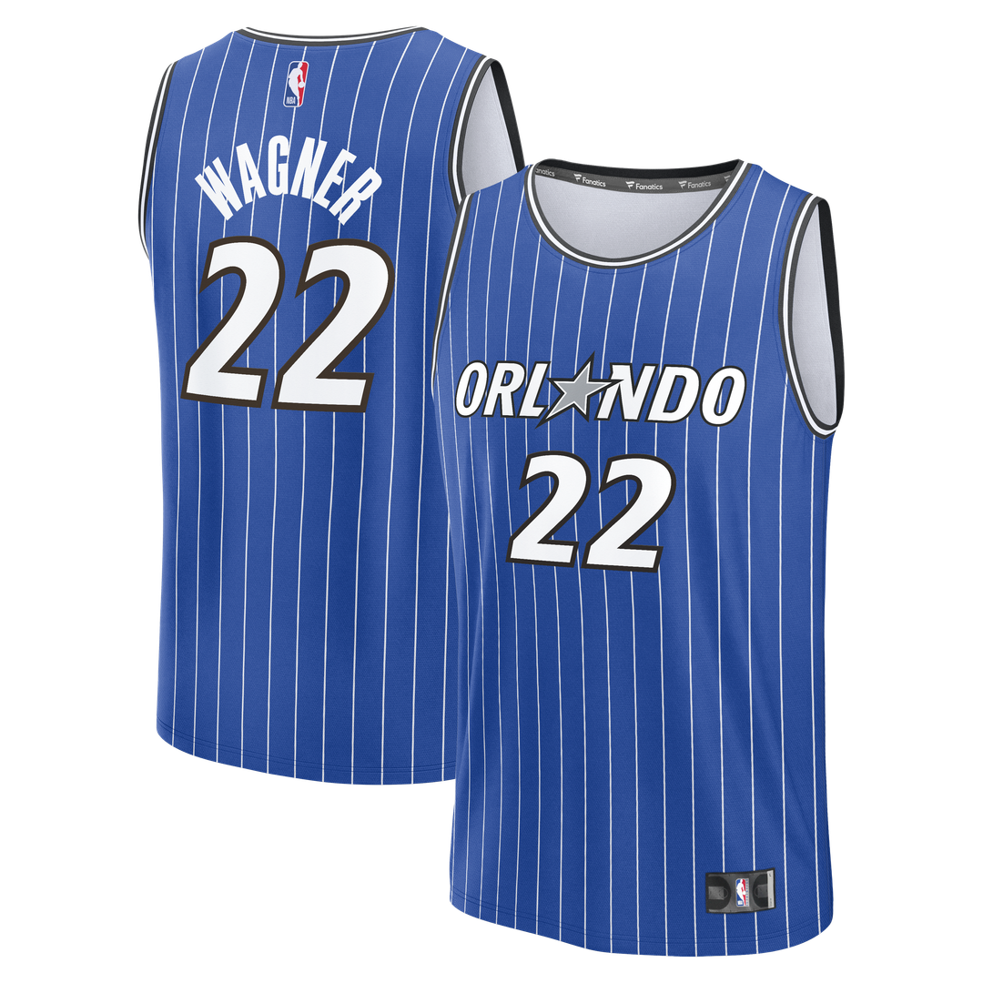 Franz Wagner Orlando Magic Fanatics Fast Break Replica Player Jersey - Icon Edition - Blue | NBA Fan Gear