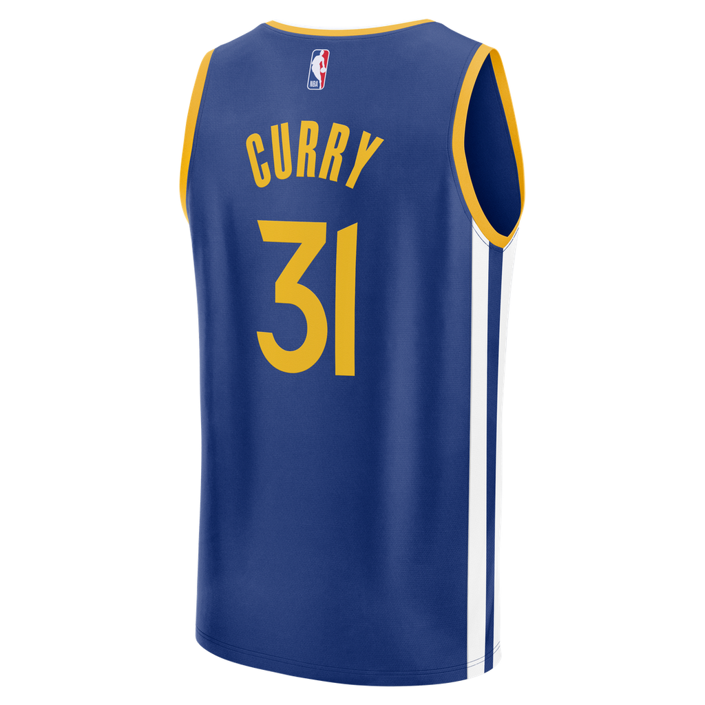 Seth Curry Golden State Warriors Fanatics Fast Break Replica Jersey - Blue - Icon Edition | NBA Fan Gear