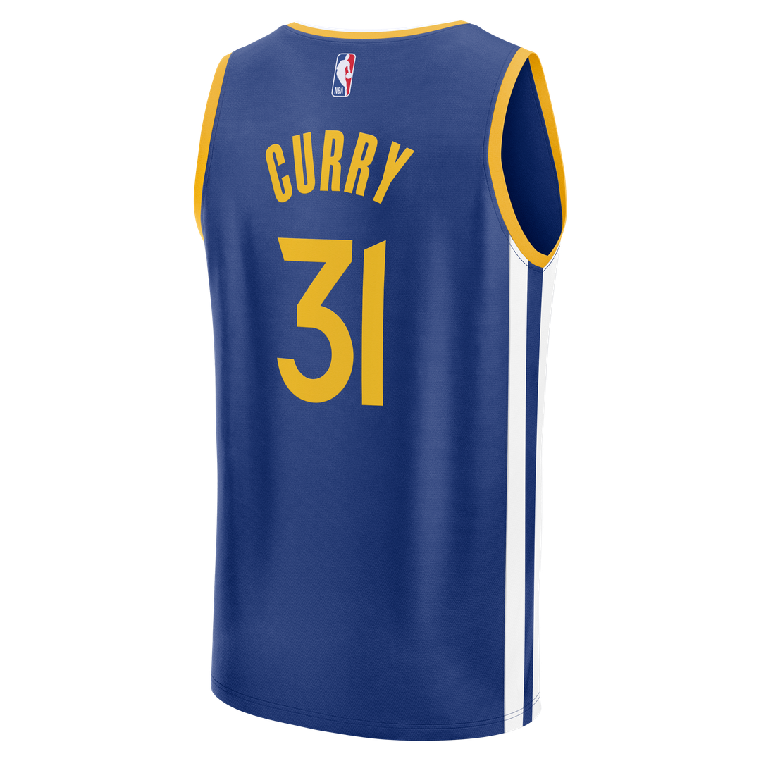 Seth Curry Golden State Warriors Fanatics Fast Break Replica Jersey - Blue - Icon Edition | NBA Fan Gear