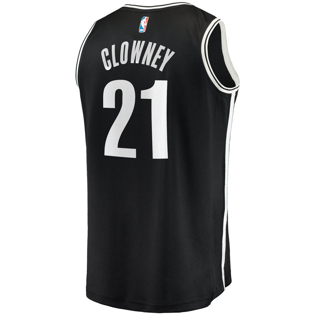 Noah Clowney Brooklyn Nets Fanatics Youth Fast Break Replica Jersey - Icon Edition - Black | NBA Fan Gear