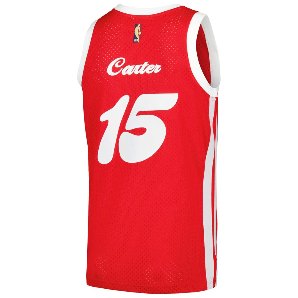 Vince Carter Memphis Grizzlies Mitchell & Ness 2015/ 16 Hardwood Classics Swingman Jersey - Red | NBA Fan Gear