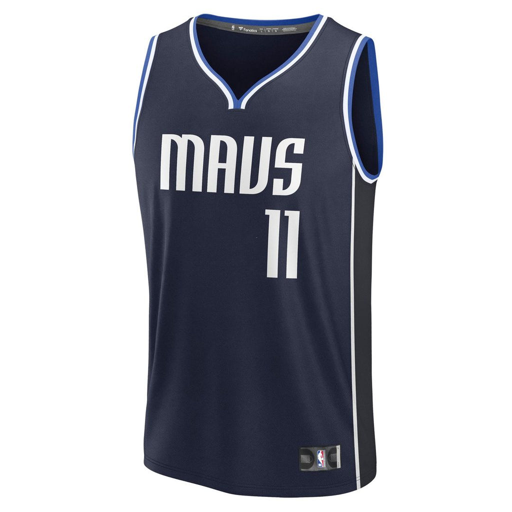 Kyrie Irving Dallas Mavericks Fanatics Fast Break Replica Player Jersey - Statement Edition - Navy | NBA Fan Gear